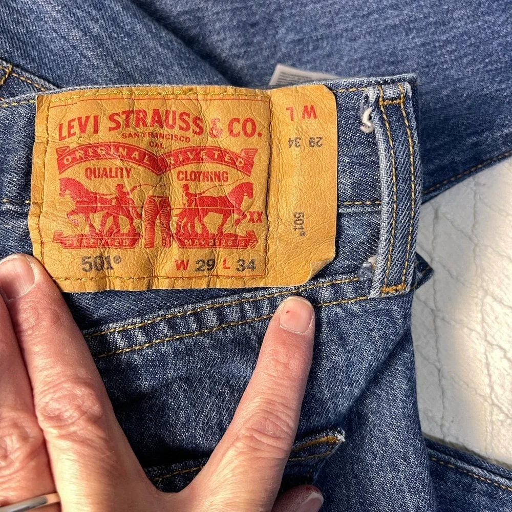 Levi's Men's Straight Blue Jeans